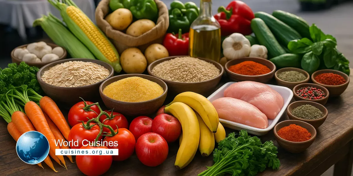 Свежие продукты и зерновые на американском рынке